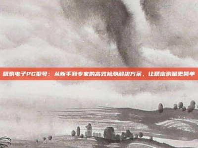 精测电子PG型号：从新手到专家的高效检测解决方案，让精密测量更简单